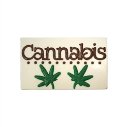 Cannabis Marijuana Business Card Chocolate Mold 90-99604 weed CBD THC