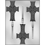 Celtic Cross Sucker lollipop Chocolate Mold 90-7216 Irish St. Patrick