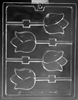 Tulip Lolly lollipop sucker Chocolate Mold F119 flower Spring Mother's Day wedding