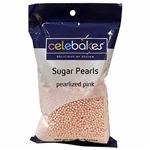 Pearlized Pink 3-4MM Sugar Pearls 1 Pound Bag Valentine's wedding female birthday cancer