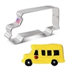 4-3/4" School Bus Shaped Cookie Cutter 8318A job driver