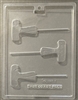 Letter T lollipop sucker chocolate mold 60AO-1337T initial graduation