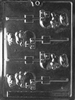 Bear on Blocks Lolly Chocolate Candy Mold