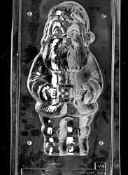 Jumbo 3D Santa Chocolate Mold christmas holiday C300 winter saint nick