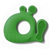 BabyOno silicone teether Pablo Whale Green