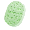 Babyono Soft Baby Bath Sponge Green