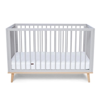 Baby Elegance Ollie Cot Grey