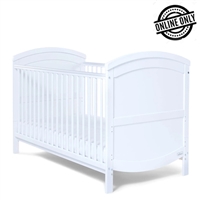 Baby Elegance Walt Cot Bed White