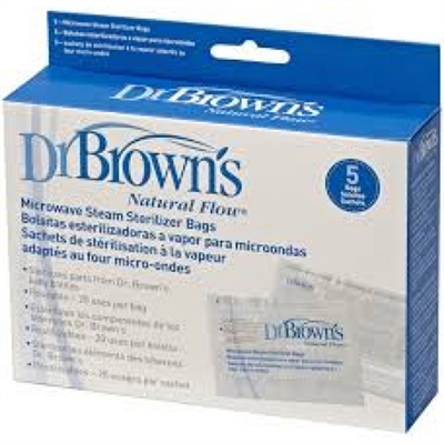 Dr Browns Natural Flow Microwave Steam Sterilizer Bags