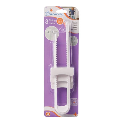 Dreambaby Sliding Lock (3 pack)