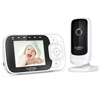 Hubble Smart Listen Audio Baby Monitor - White