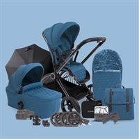 iCandy Core Pushchair and Carrycot - Complete Bundle Atlantis Blue