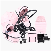 Peach 7 Pushchair and Carrycot - Complete Bundle Blush