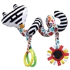 Mom's Care Fox Spiral Toy White and Black