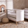 OBaby Astrid Mini Cot Bed â€“ White