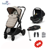 Babylo Panorama XTi Travel System Package Almond