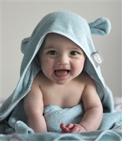 Shnuggle Wearable Baby Towel with Ears Blue