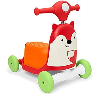 Skip Hop Zoo 3-In-1 Ride On Toy Fox