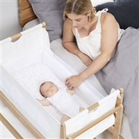 SnuzPod4 Bedside Crib Natural