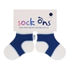 Sock Ons Navy 0-6m