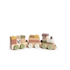 Tiny Love Wooden Stacking Train - Boho Chic