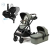 Babylo Zummi Halo Travel System  Sage Green with Maxi Cosi Pebble 360 PRO and Familyfix 360 PRO Base