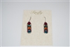 Firefly Straight Element Earrings in Multi Colored