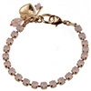 Mariana 8" Rose Water Swarovski Crystal Tennis Bracelet Rose Gold Plated