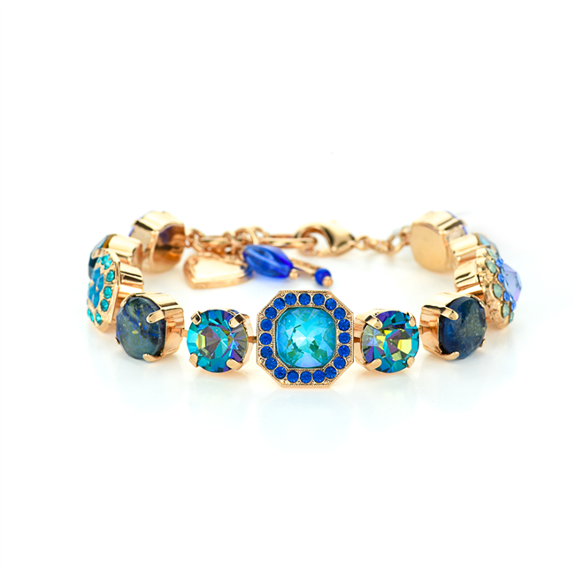 Lovable Square Cluster Bracelet in "Serenity"