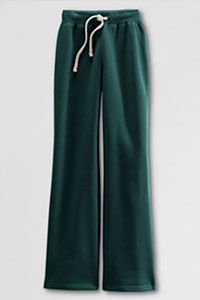 Lands' End Girl's Green Sweatpants