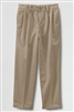 Lands' End Khaki Pants: Boy's Pleated