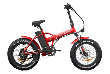 New Yorker Fat Tire 350W, 48V (Red)