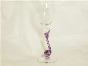 Minh Martin Purple Twist Wine Goblet
