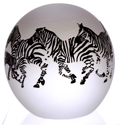 Algerine Correia Zebra Paper Weight