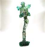 Susan Gott Green Leaf Man Sculpture