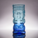 Andrew Iannazzi Blue Lagoon Warrior Tiki Mug