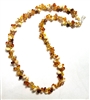 Alicia Niles Amber Pebble Necklace