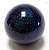 Geoffrey Beetem 1 1/2"Bluie Dichroic Clambroth Marble