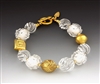 Dianne Zack Carved Quartz Bracelet