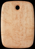 Ed Wohl  11" x 15"  Bird's Eye Maple Cutting Board