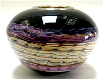 Gartner Blade Opal Amethyst Small Sphere Vase