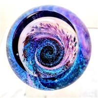 The Glass Eye Tempest Fireball Paperweight