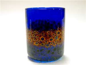 Ken and Ingrid Hanson Cobalt Blue Tumbler