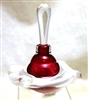 Loretta Eby Hand Blown Glass Ruby Hot Ice cha Cha Perfume