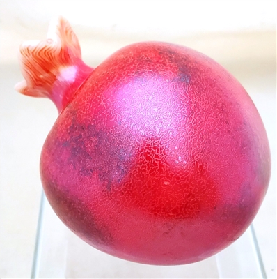 Orient & Flume Art Glass  Pomegranate Paper Weight