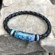 Olive Parker Blue Jay Leather Bracelet