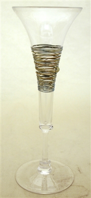 Minh Douglas Martin Sliver Spun Champagne Flute