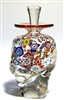 Ralph Mossman and Mary Mulvaney multi color murrine perfume bottle