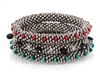 Sher Berman Turquoise Bead Crochet Bangle