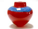 Randi Solin Lacquer Red Emperor Bowl